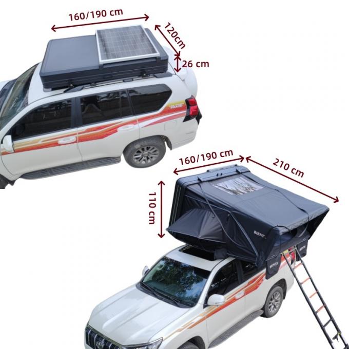 Comparison diagラム showing two size options