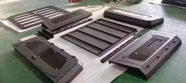 Technical diagラム of Hardtop Canopy features