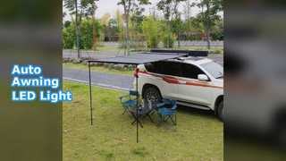 Offroad RV Awning Quick Auto Open LED Light