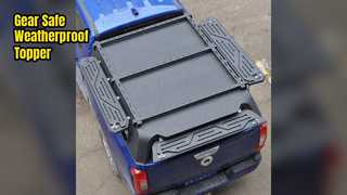 Aluminum Truck Bed Topper Protects Gear